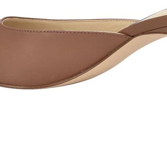 Nine West Ali Pointy Toe Mules Light Brown - Picture 4 of 5